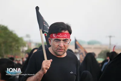 مراسم پیاده روی جاماندگان اربعین حسینی در قم