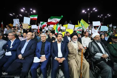 پاسداشت سپهبد شهید علی شادمانی و شهدای دفاع ۱۲ روزه در همدان
