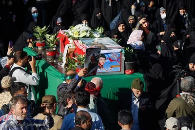مراسم وداع با پیکر مطهر شهید «جانی بت اوشانا»