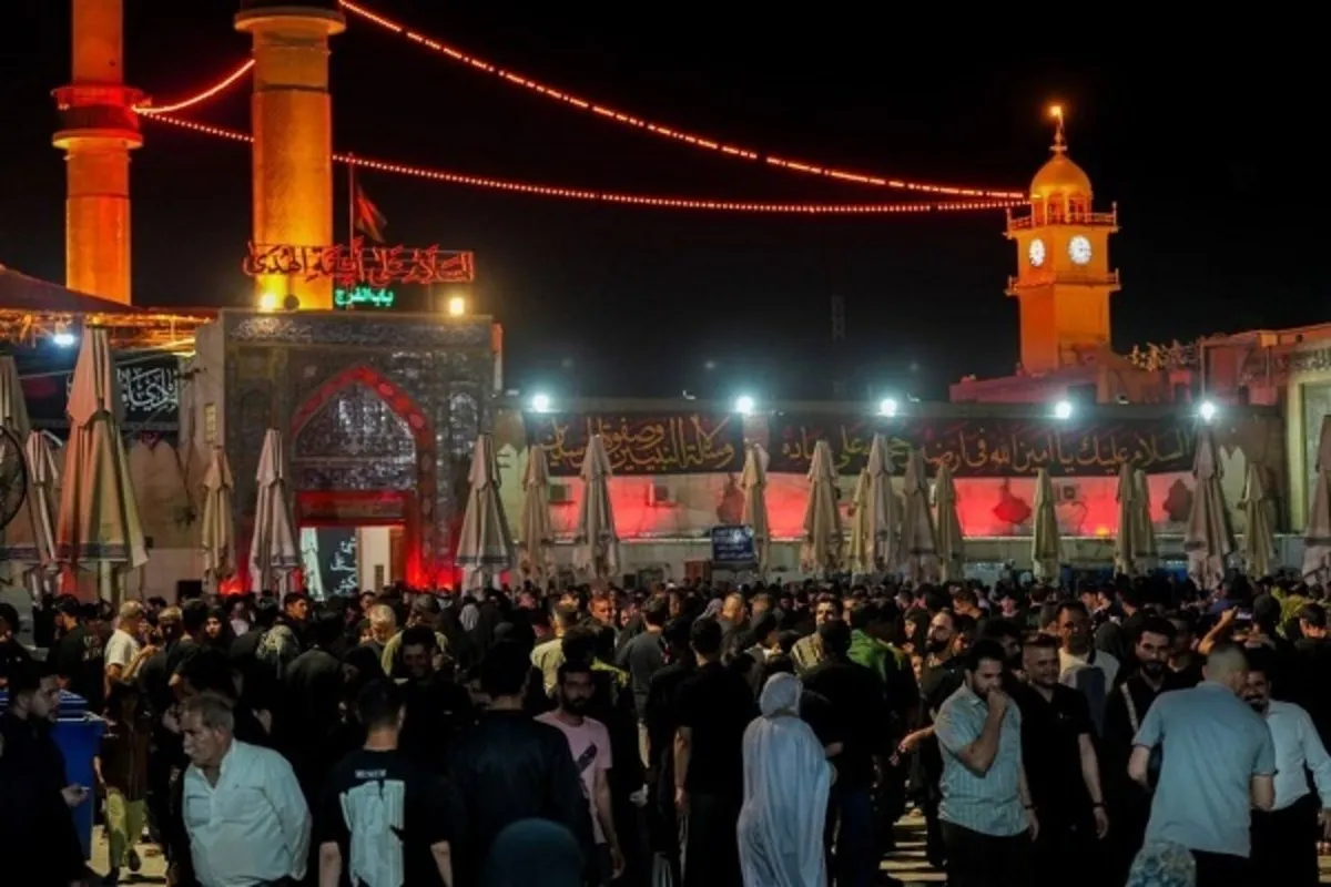 تصاویر | شهادت امام حسن عسکری(ع) پر لاکھوں عزاداری کی حاضری