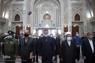 مراسم تجدید میثاق جامعه قرآنی با آرمانهای امام خمینی(ره)