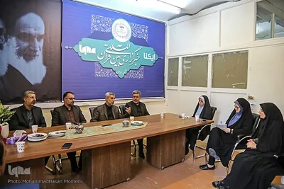 بازدید استاندار همدان از دفتر خبرگزاری ایکنا در همدان‎