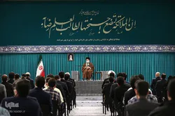 اعلی تعلیم یافتہ دانشوروں اور طلبا کی رهبر انقلاب سے ملاقات