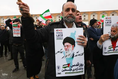 مراسم راهپیمایی روز قدس در اصفهان
