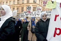 سوئیڈن کے عیسائیوں کا مسلمانوں سے اظھار یکجہتی