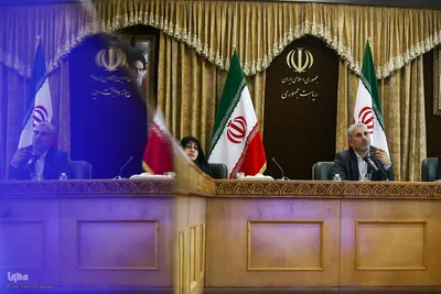 نشست خبری رئیس مرکز ارتباطات مردمی ریاست‌جمهوری