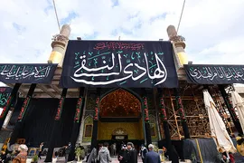 سامرا در سوگ امام هادی(ع)