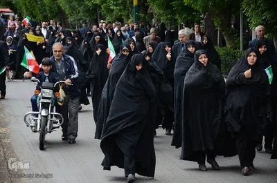 ⁨راهپیمایی حمایت از بیانیه شورای عالی امنیت ملی⁩