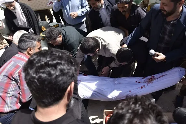 «محمد مهدی احمدی» شهید مرزبان بجنوردی در خاک آرام گرفت