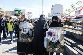 مراسم راهپیمایی یوم الله۲۲ بهمن در تهران
