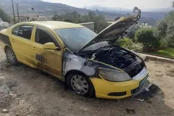 Zionist Settlers Set Fire to Palestinian Cars in West Bank