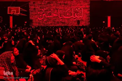 حسینیه ایران؛ عزاداری شب تاسوعا بانوان در هیئت لوا حیدر کرار