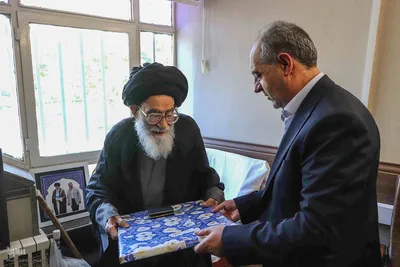 دیدار استاندار جدید آذربایجان شرقی با امام جمعه تبریز‎