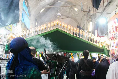 آیین سنتی تعزیه سیار - بازار اراک