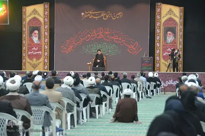 عزاداری اربعین حسینی با حضور رئیس قوه قضائیه_ بیرجند