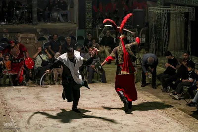 تعزیه حسینیه اعظم برغان