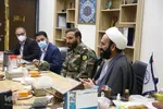 دیدار ارشد عقیدتی سیاسی‌ ارتش در فارس‎‎ با رئیس جهاد دانشگاهی استان