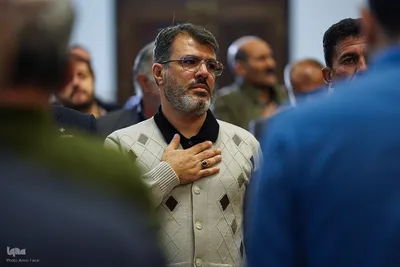 مرثیه سرایی حاج صادق آهنگران در رثای شهادت حضرت فاطمه سلام‌الله‌علیها