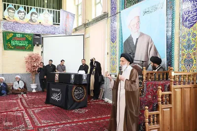 تشییع پیکر آیت‌الله غیاث‌الدین طه محمدی‎