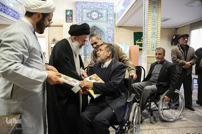 گردهمایی جانبازان دفاع مقدس‎ با حضور آیت الله دستغیب
