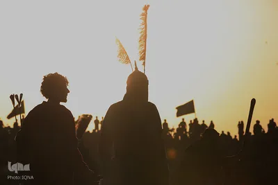 مراسم تعزیه در نوش‌آباد