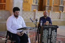 کرسی تلاوت قرآن در جوار شهدای حادثه تروریستی شاهچراغ(ع)