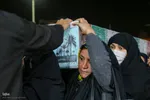 تشییع نمادین مادر بی‌نشان