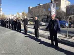 مراسم عزاداری خیابانی شهادت حضرت زهرا(س) در اهر