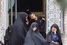 روز آخر روضه حسینیه ارفع الواعظین