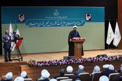 دیدار جمعی از علمای اهل سنت با رئیس مجلس