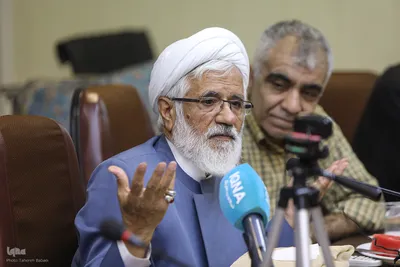 حجت‌الاسلام والمسلمین نوراللهیان در مراسم بزرگداشت آیت‌الله سیدمصطفی حسینی دشتی