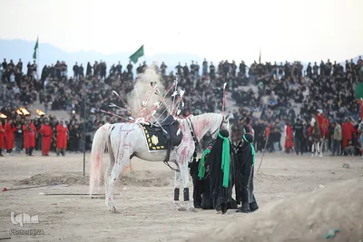 مراسم تعزیه در نوش‌آباد