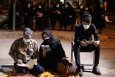 شب نوزدهم ماه رمضان در گلزار شهدای اهواز