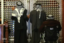 حرم مطهر و نورانی امام موسی کاظم (ع) در شهر کاظمین عراق