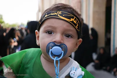 علی‌اصغر‌های اصفهان در آغوش مادران سوگوار