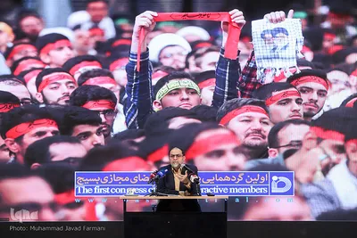 حسن رحیم‌پور ازغدی در اولین گردهمایی ملی فعالان فضای مجازی بسیج