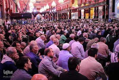 سخنرانی حجت‌الاسلام صابری اراکی در حرم سیدالشهدا(ع)