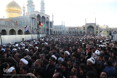 ⁨تشییع پیکر پاک آیت الله محقق کابلی در قم⁩