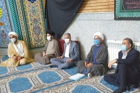 افتتاح مسجد شهدای منا در شهر بومهن