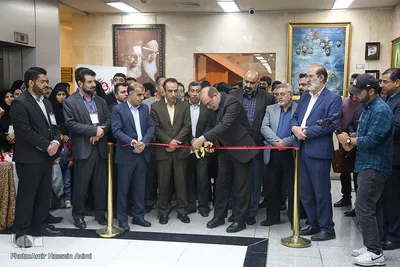 افتتاحیه نمایشگاه هنرهای تجسمی هنرمندان شاهد و ایثارگر جنوب کشور