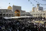 مراسم دعای عرفه در حرم مطهر رضوی
