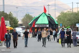 خدمات‌رسانی نیروهای هلال احمر آذربایجان غربی در مرز تمرچین‎