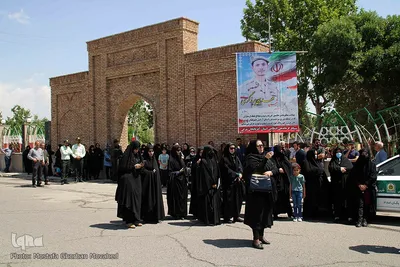 تشییع و تدفین پیکر مطهر استوار دوم شهید "مهدی برزگر" در اهر