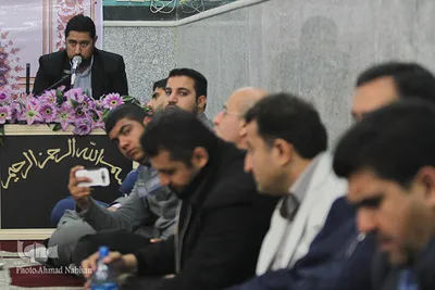 مراسم سالگرد ترحيم لقمان عبيات 