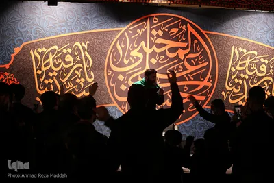 مراسم عزاداری شهادت حضرت رقیه (س) در هیئت محبان ثارالله شیراز