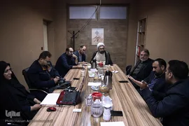 نشست هم اندیشی فعالان پوشاک عفاف و حجاب با حجت‌الاسلام والمسلمین مهدی سیف جمالی، سرپرست کارگروه مد و لباس کشور
