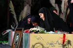 آیین استقبال از پیکر شهدای تازه‌تفحص‌شده در سیمای مرکز اصفهان