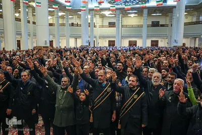 مراسم سوگواری شام بزرگداشت شهادت حضرت شاهچراغ(ع)‎‎