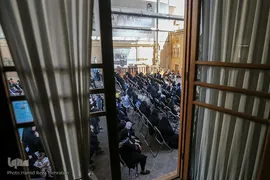 حسینیه ایران؛ مجلس روضه امام حسین(ع) در خانه موزه مدرس