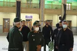آئین وداع با پیکر شهید عبدالله اسکندری در حرم شاهچراغ(ع)